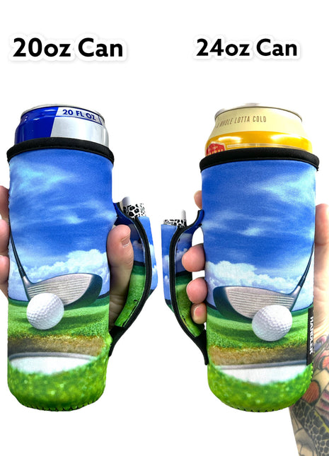 Golf 16-24oz Soda & Water Bottle / Tallboy Can Handler™ - Drink Handlers