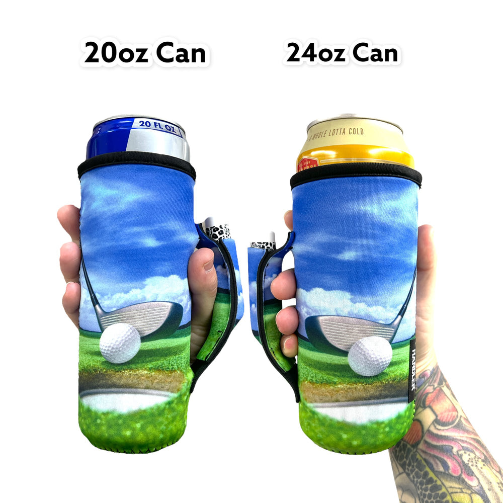 Golf 16-24oz Soda & Water Bottle / Tallboy Can Handler™ - Drink Handlers