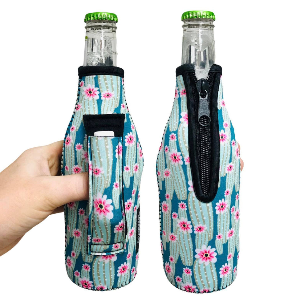 Green Cactus 12oz Bottleneck Handler™ - Drink Handlers