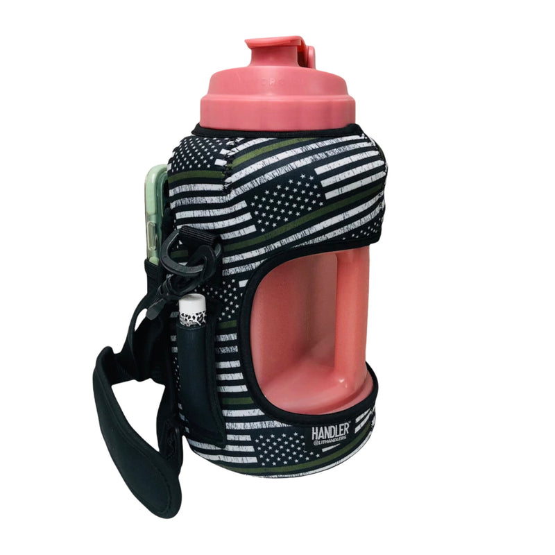 Green Line 1/2 Gallon Jug Carrying Handler™ - Drink Handlers