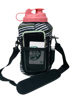 Green Line 1/2 Gallon Jug Carrying Handler™ - Drink Handlers