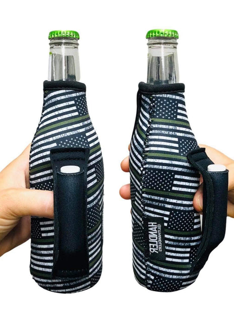 Green Line 12oz Bottleneck Handler™ - Drink Handlers
