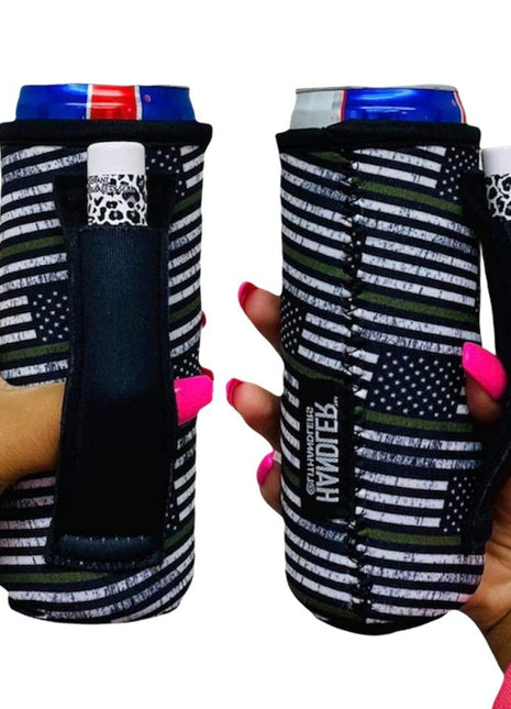 Green Line 12oz Slim Can Handler™ - Drink Handlers