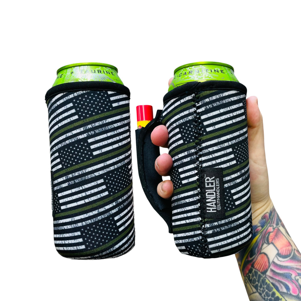 Green Line 16oz Can Handler™ - Drink Handlers