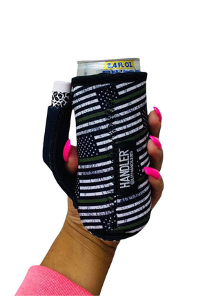 Green Line 8-10oz Slim Can Handler™ - Drink Handlers