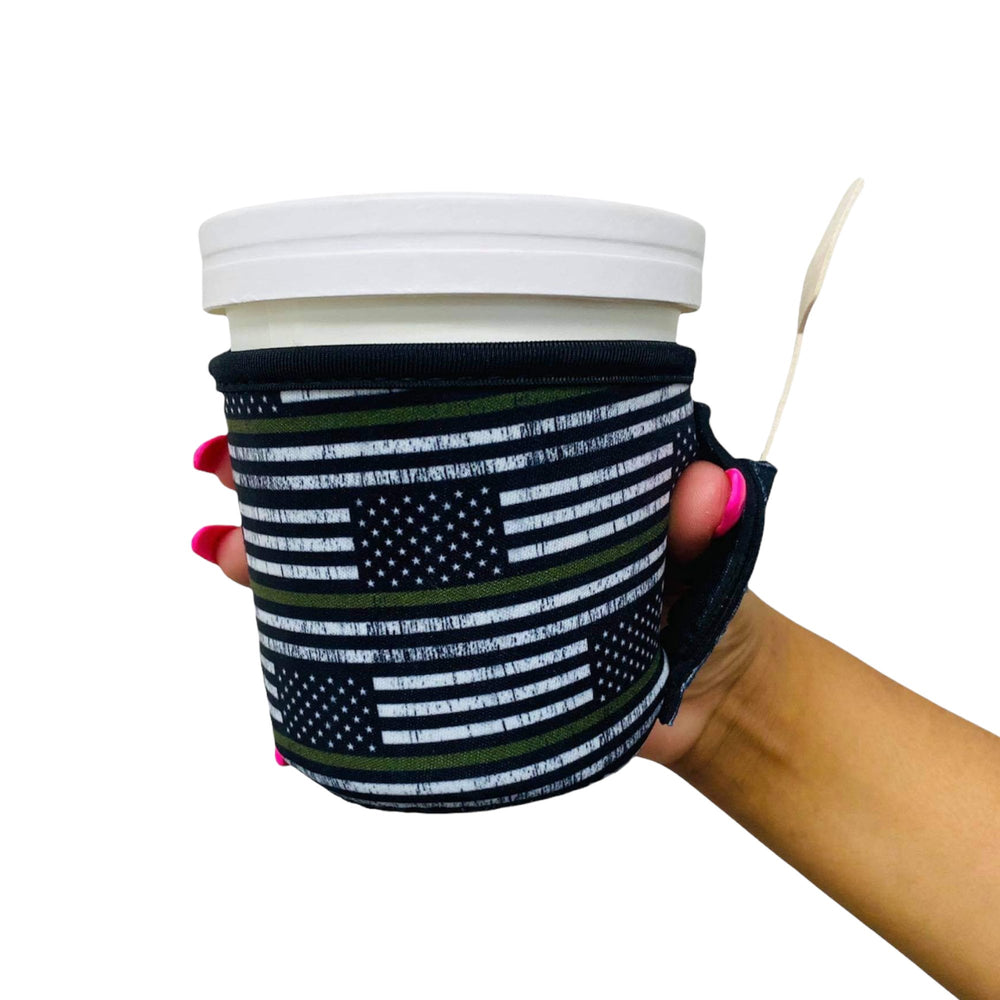 Green Line Pint Size Ice Cream Handler™ - Drink Handlers