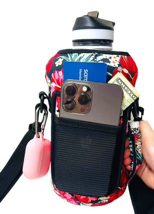 Hibiscus 1/2 Gallon Jug Carrying Handler™ - Drink Handlers