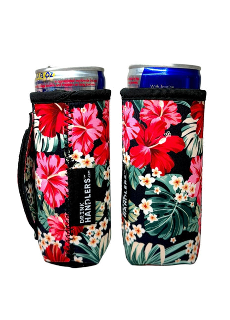 Hibiscus 8-10oz Slim Can Handler™ - Drink Handlers