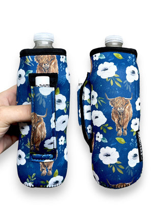Highland Cows 16-24oz Soda & Water Bottle / Tallboy Can Handler™ - Drink Handlers