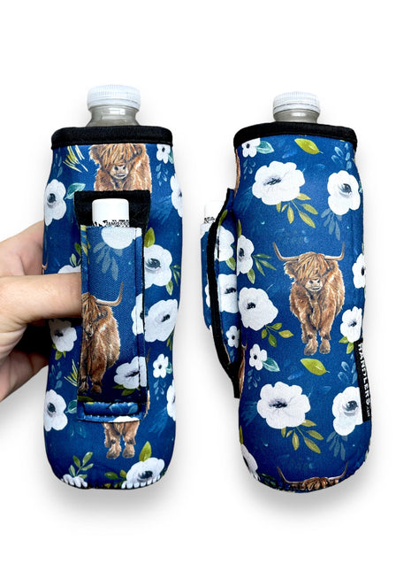 Highland Cows 16-24oz Soda & Water Bottle / Tallboy Can Handler™ - Drink Handlers