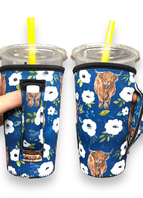 Highland Cows 20oz Large Coffee / Tea / Tumbler Handler™ - Drink Handlers