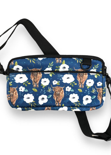Highland Cows Cross Body Purse - Drink Handlers