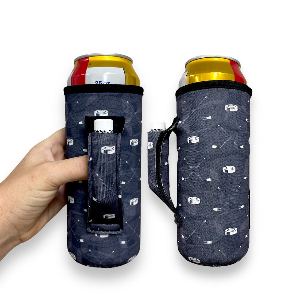 Hockey 16-24oz Soda & Water Bottle / Tallboy Can Handler™ - Drink Handlers