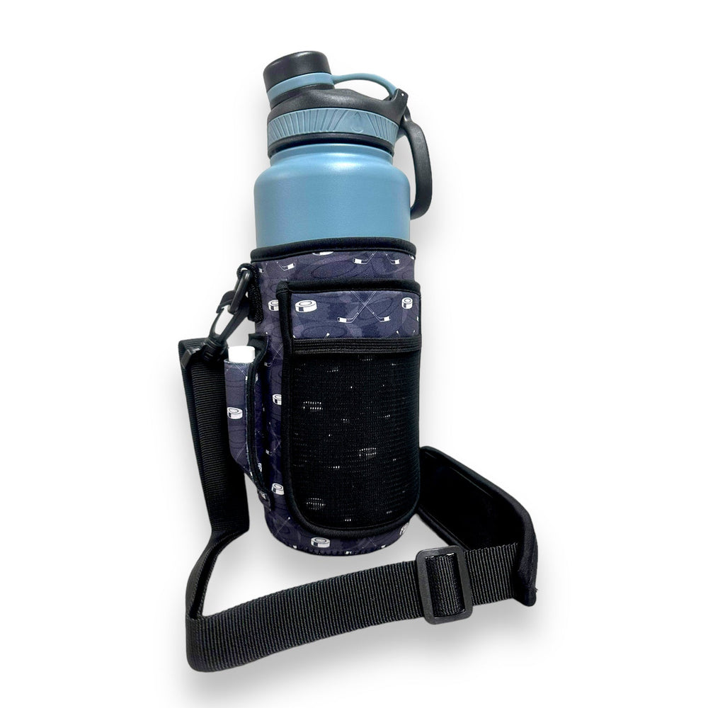 Hockey 30-40oz Tumbler Handler™ With Carrying Strap - Drink Handlers