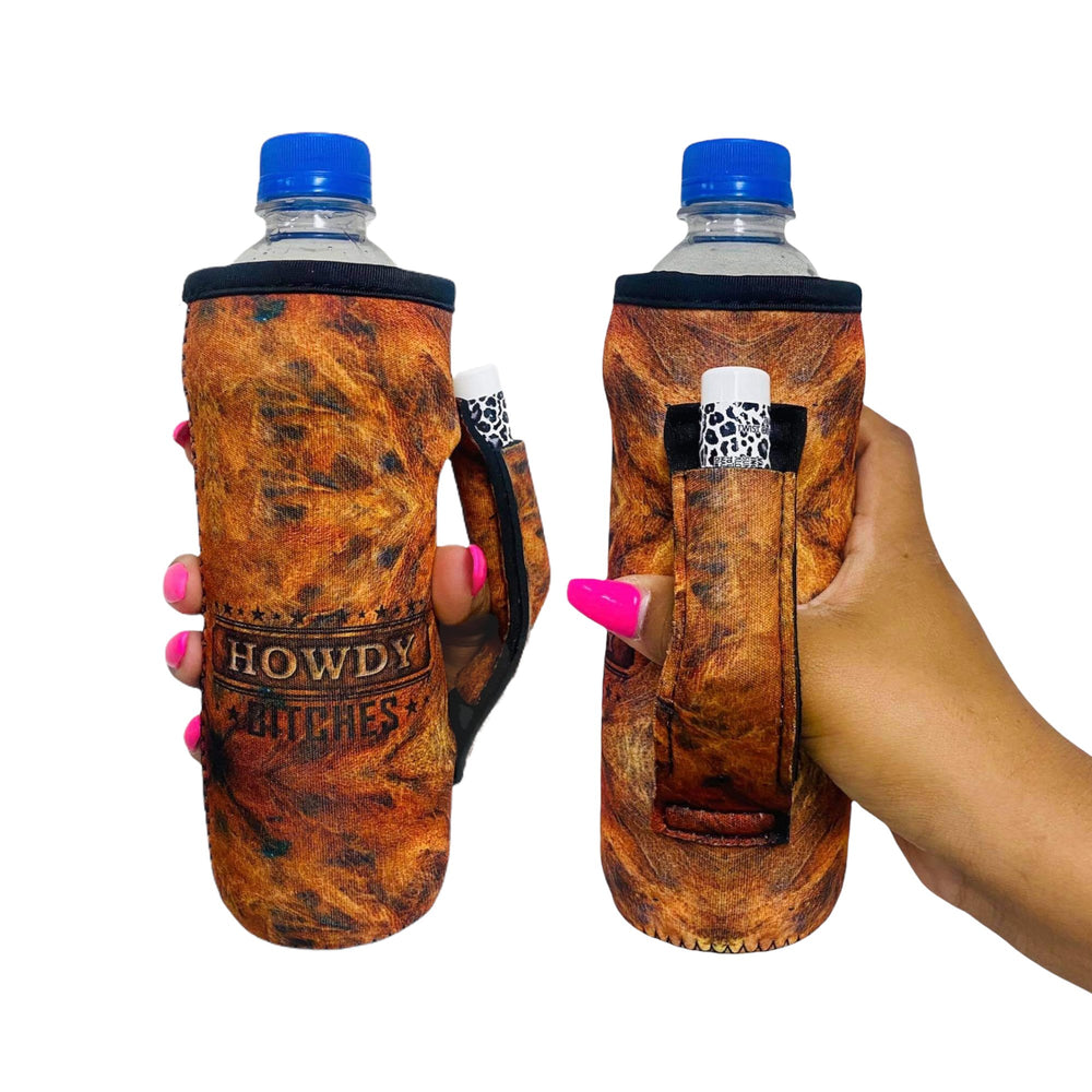 16oz Water Bottle Handler W/ Carrying Strap