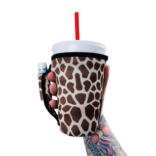 Giraffe 16oz PINT Glass / Medium Fountain Drinks and Tumbler Handlers™