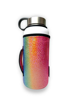Iridescent Rainbow 30oz Tumbler Handler™ - Drink Handlers
