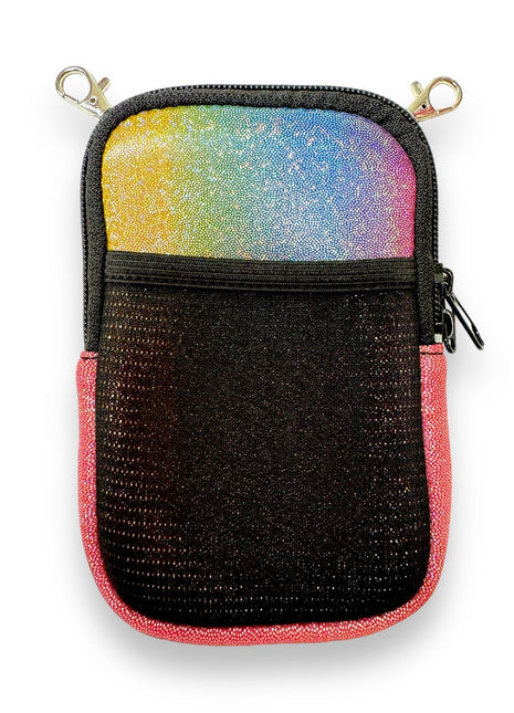 Iridescent Rainbow Clip On Pocket Attachment - Drink Handlers
