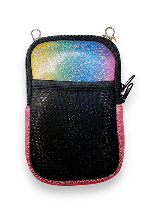 Iridescent Rainbow Clip On Pocket Attachment - Drink Handlers