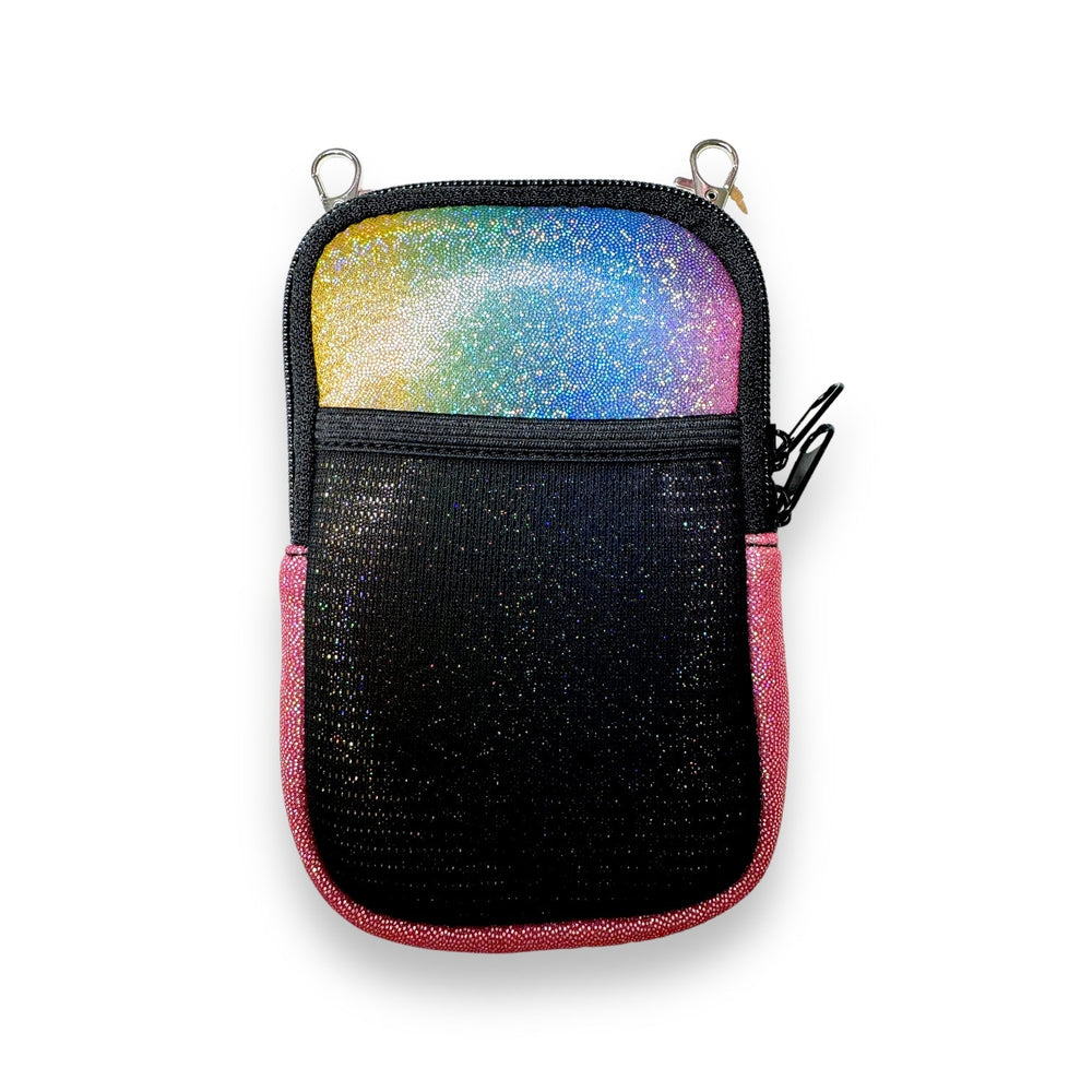 Iridescent Rainbow Clip On Pocket Attachment - Drink Handlers