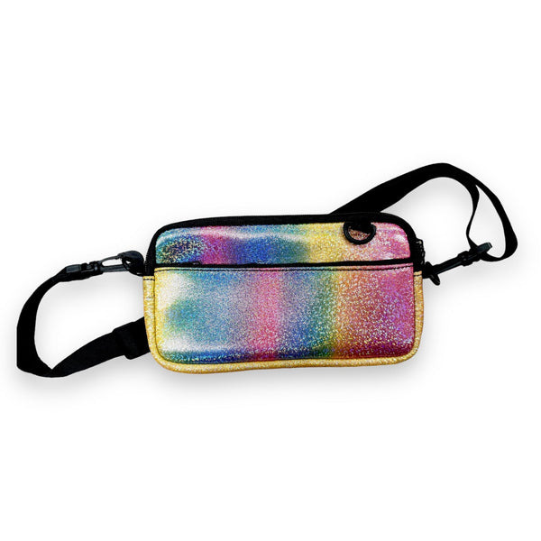 Iridescent Rainbow Cross Body Purse - Drink Handlers