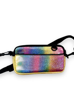 Iridescent Rainbow Cross Body Purse - Drink Handlers