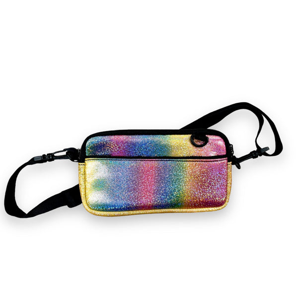 Iridescent Rainbow Cross Body Purse - Drink Handlers