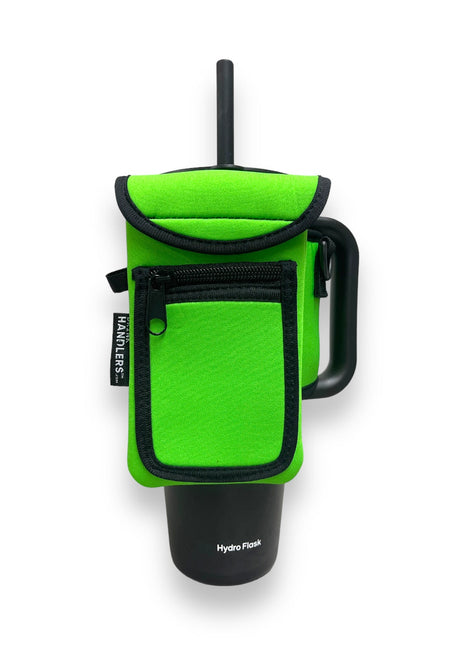 Kelly Green Wrap Around Drink Pocket *PREORDER* - Drink Handlers