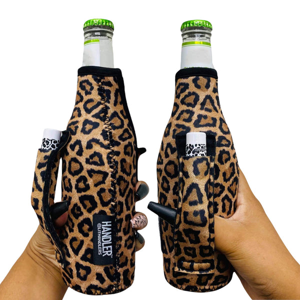 Leopard 12oz Bottleneck Handler™ - Drink Handlers
