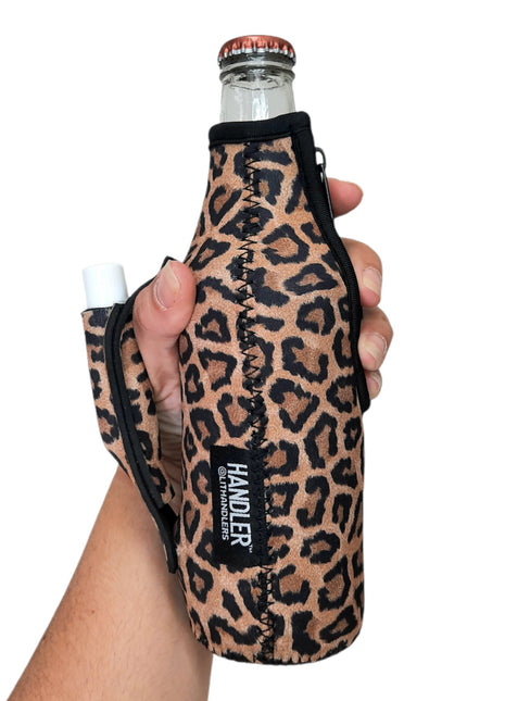 Leopard 12oz Bottleneck Handler™ - Drink Handlers