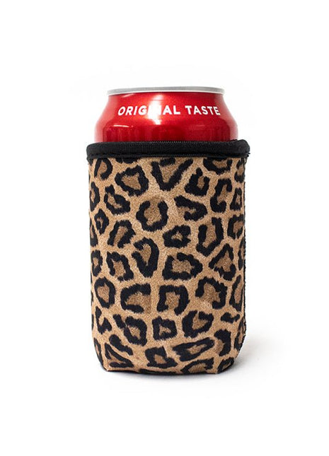 Leopard 12oz Regular Can Sleeve - Drink Handlers