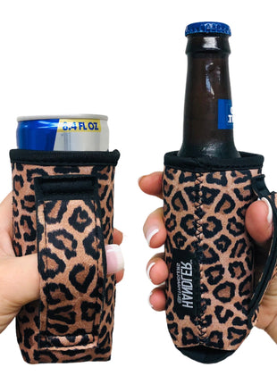 Leopard 8-10oz Slim Can Handler™ - Drink Handlers