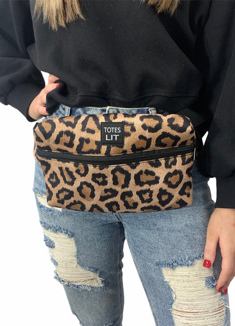 Leopard Fanny Packin' Tote - Drink Handlers