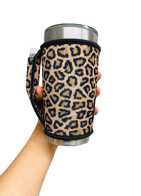 Leopard Large / XL Bottomless Handler™ - Drink Handlers