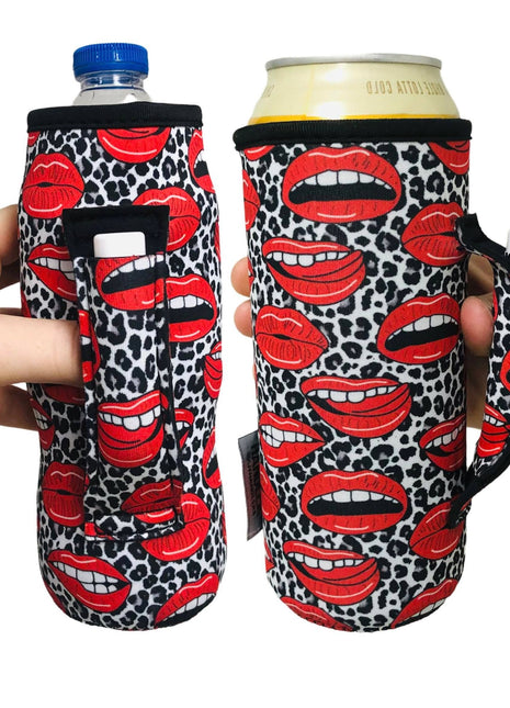 Leopard Lips 16-24oz Water Bottle Handler™ - Drink Handlers