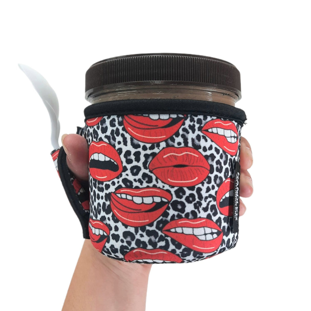 Leopard Lips Pint Size Ice Cream Handler™ - Drink Handlers