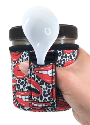 Leopard Lips Pint Size Ice Cream Handler™ - Drink Handlers