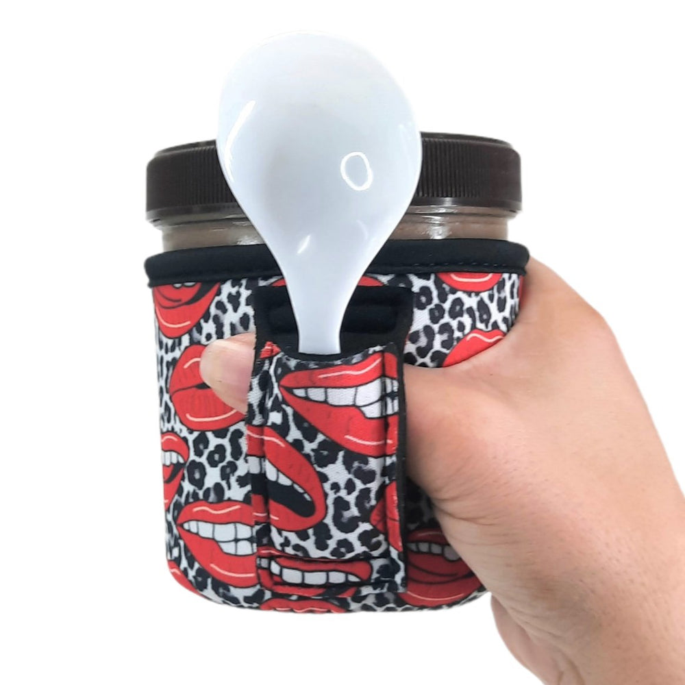 Leopard Lips Pint Size Ice Cream Handler™ - Drink Handlers