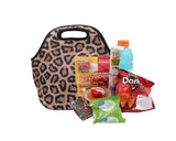 Leopard Lunch Bag Tote - Drink Handlers