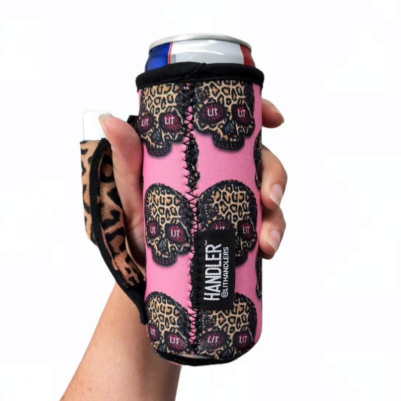 Leopard Sugars 12oz Slim Can Handler™ - Drink Handlers