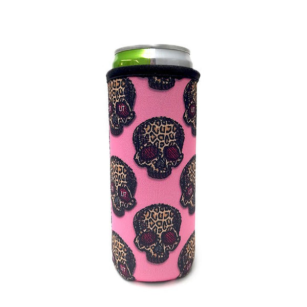 Leopard Sugars 12oz Slim Can Sleeve - Drink Handlers