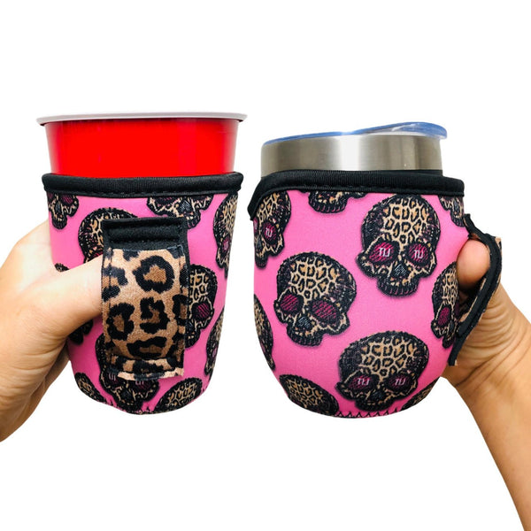 Leopard Sugars 12oz Wine Tumbler Handler - Drink Handlers