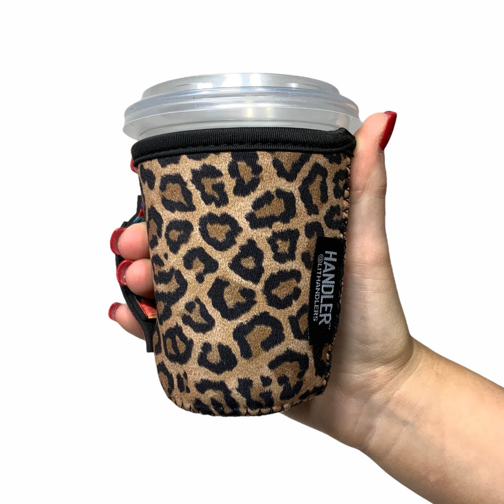 Leopard w/ Serape Small & Medium Coffee Handler™ - Drink Handlers