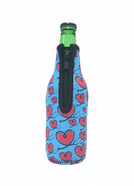 Love A Nurse 12oz Bottleneck Sleeve - Drink Handlers