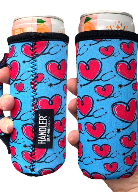 Love A Nurse 12oz Slim Can Handler™ - Drink Handlers