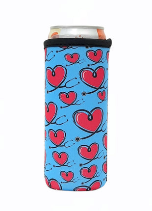 Love A Nurse 12oz Slim Can Sleeve - Limited Edition* - Drink Handlers
