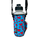 Love A Nurse 30-40oz Tumbler Handler™ With Carrying Strap - Drink Handlers