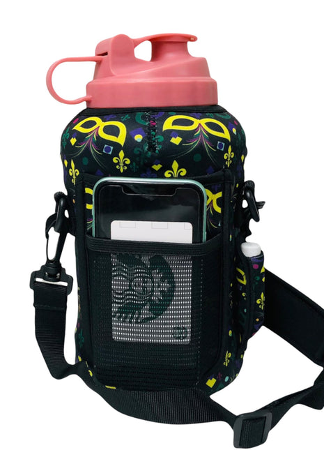 Mardi Gras 1/2 Gallon Jug Carrying Handler™ - Drink Handlers