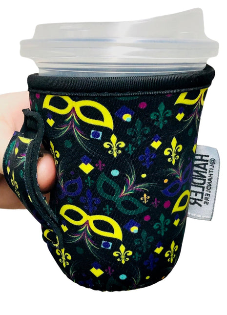Mardi Gras Small & Medium Coffee Handler™ - Drink Handlers