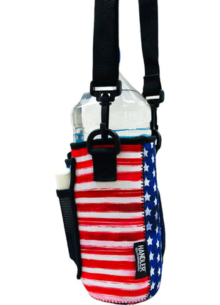Merica 30-40oz Tumbler Handler™ With Carrying Strap - Drink Handlers
